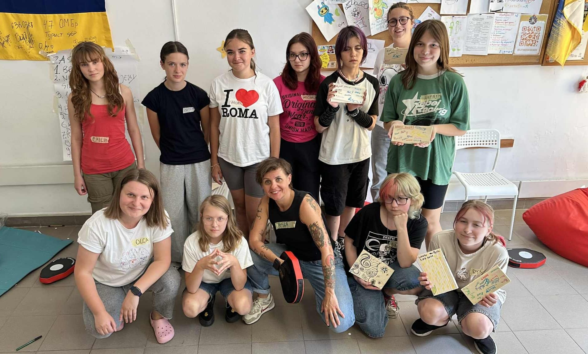 Read more about the article Дівчата, які мають голос і силу – майстерки WenDo з підлітками